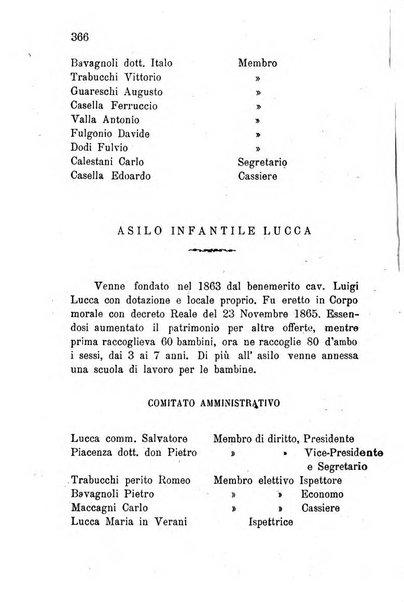 Annuario della provincia di Piacenza