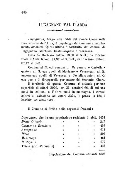 Annuario della provincia di Piacenza