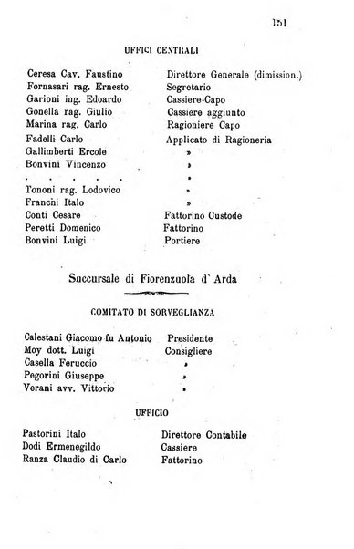 Annuario della provincia di Piacenza