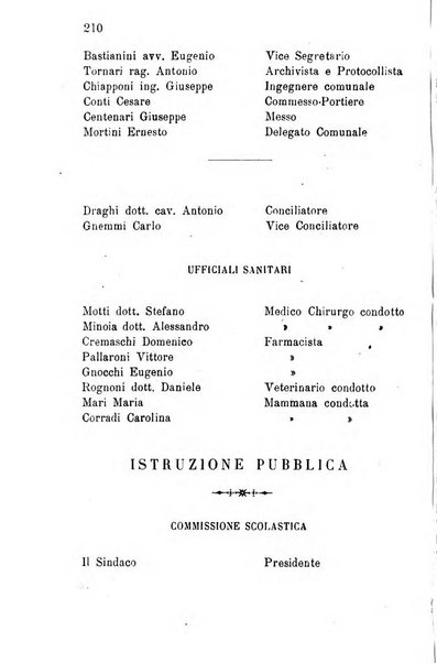 Annuario della provincia di Piacenza