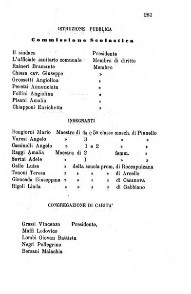 Annuario della provincia di Piacenza