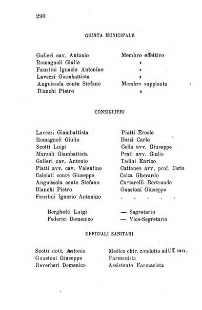 Annuario della provincia di Piacenza