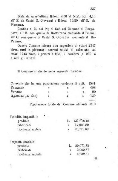 Annuario della provincia di Piacenza