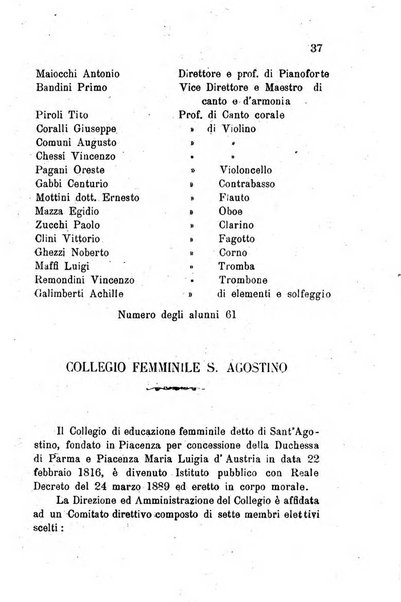 Annuario della provincia di Piacenza