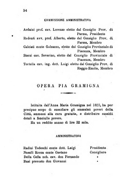 Annuario della provincia di Piacenza