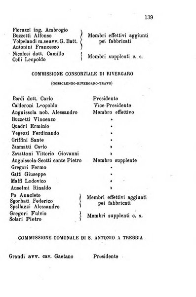 Annuario della provincia di Piacenza