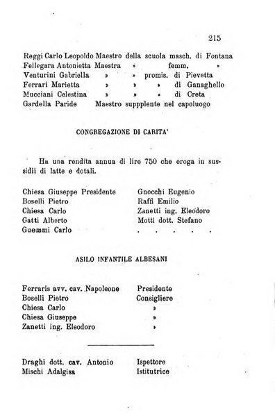 Annuario della provincia di Piacenza