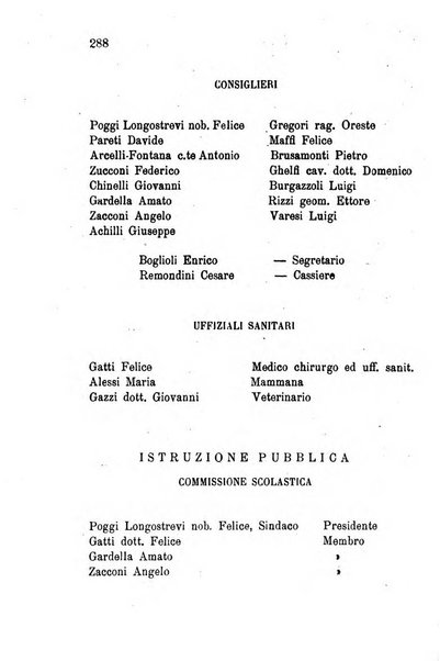 Annuario della provincia di Piacenza