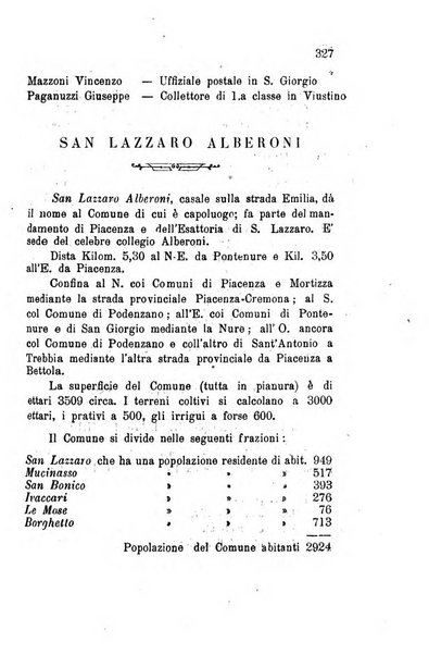 Annuario della provincia di Piacenza