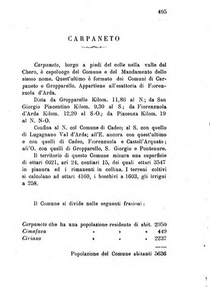 Annuario della provincia di Piacenza