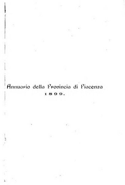 Annuario della provincia di Piacenza