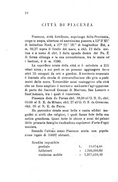 Annuario della provincia di Piacenza