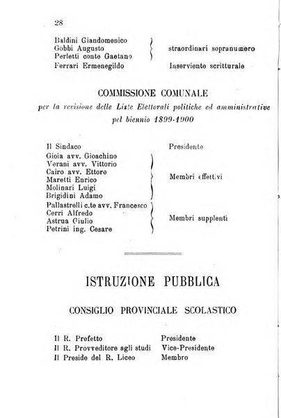 Annuario della provincia di Piacenza