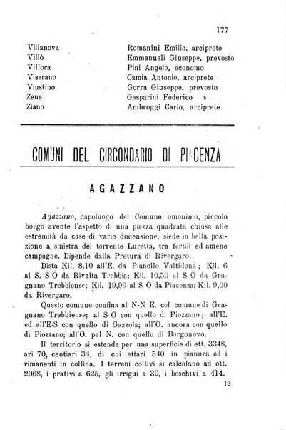 Annuario della provincia di Piacenza