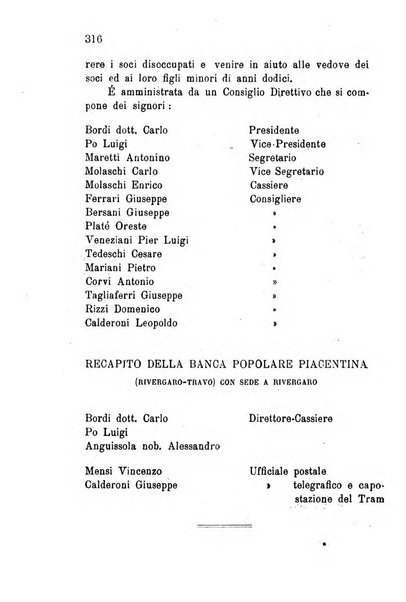 Annuario della provincia di Piacenza