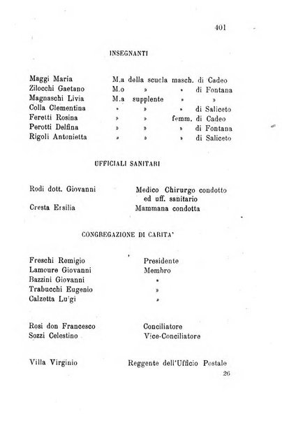 Annuario della provincia di Piacenza