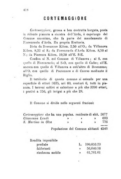 Annuario della provincia di Piacenza