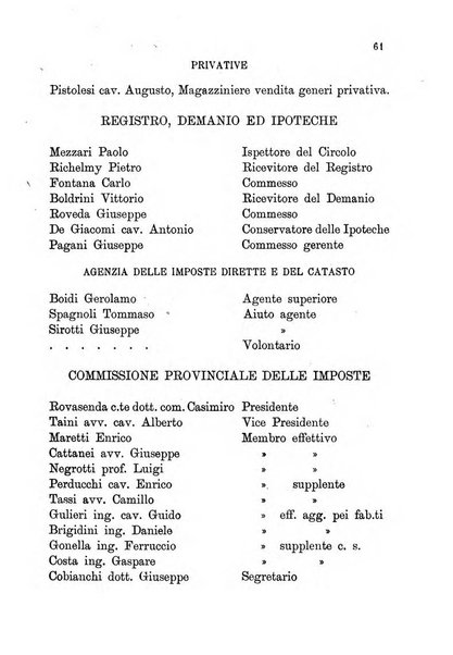 Annuario della provincia di Piacenza