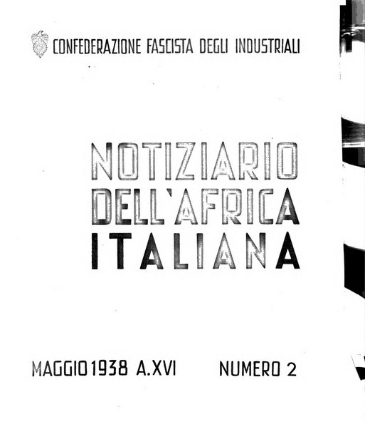 Notiziario dell'Africa italiana