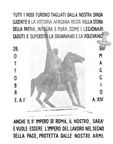 Notiziario dell'Africa italiana