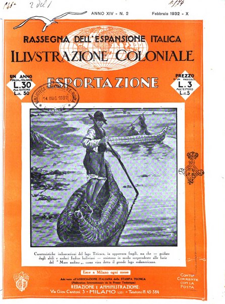 Rassegna dell'espansione italica illustrazione coloniale