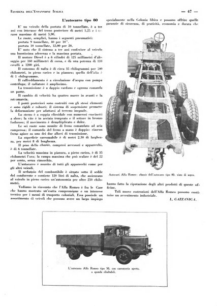 Rassegna dell'espansione italica illustrazione coloniale