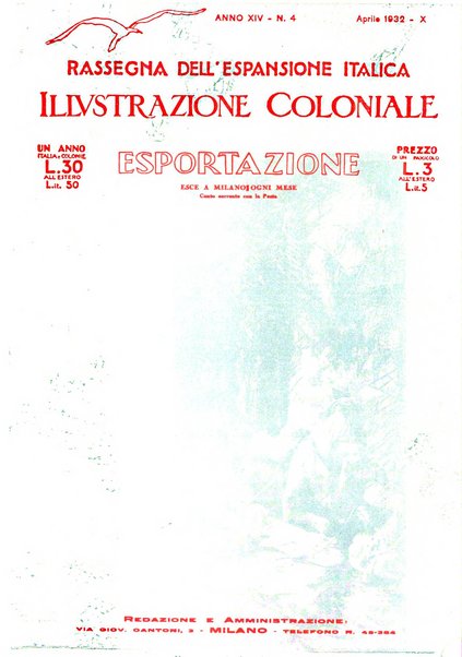 Rassegna dell'espansione italica illustrazione coloniale