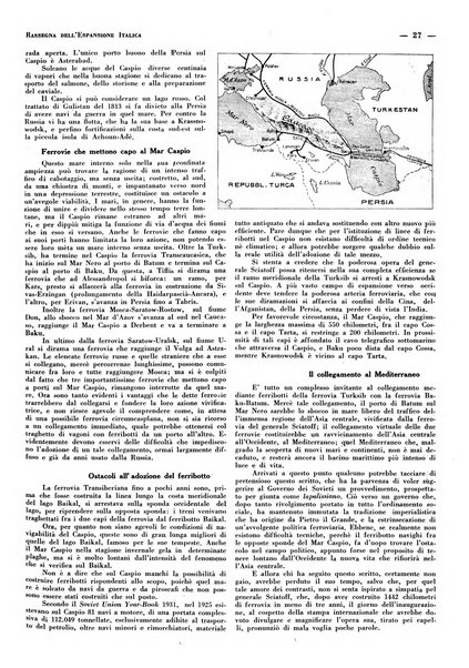 Rassegna dell'espansione italica illustrazione coloniale