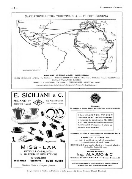 Rassegna dell'espansione italica illustrazione coloniale