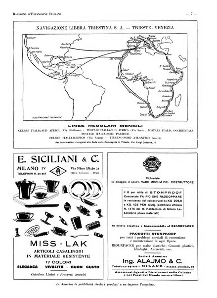 Rassegna dell'espansione italica illustrazione coloniale