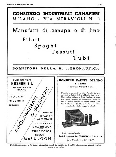 Rassegna d'espansione italiana illustrazione coloniale