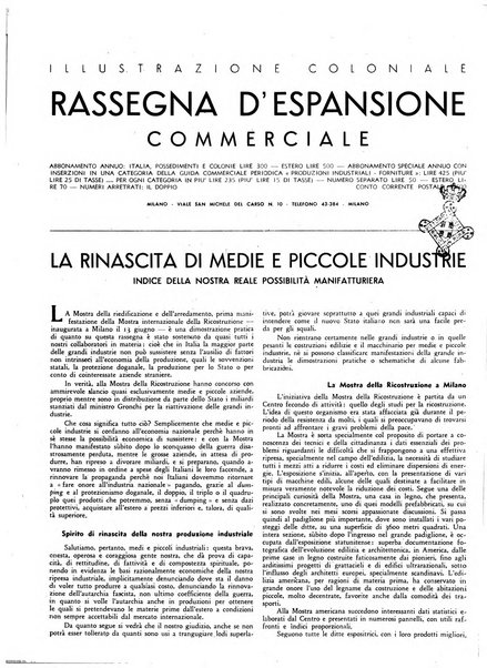 Rassegna d'espansione commerciale