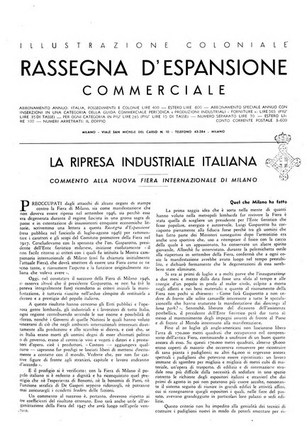 Rassegna d'espansione commerciale