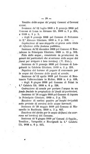 Bullettino delle sentenze emanate dalla Suprema commissione per le liti fra i già baroni ed i comuni