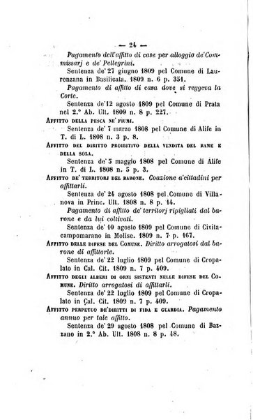 Bullettino delle sentenze emanate dalla Suprema commissione per le liti fra i già baroni ed i comuni