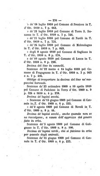 Bullettino delle sentenze emanate dalla Suprema commissione per le liti fra i già baroni ed i comuni