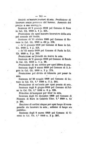 Bullettino delle sentenze emanate dalla Suprema commissione per le liti fra i già baroni ed i comuni