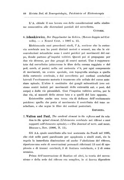 Rivista italiana di neuropatologia, psichiatria ed elettroterapia