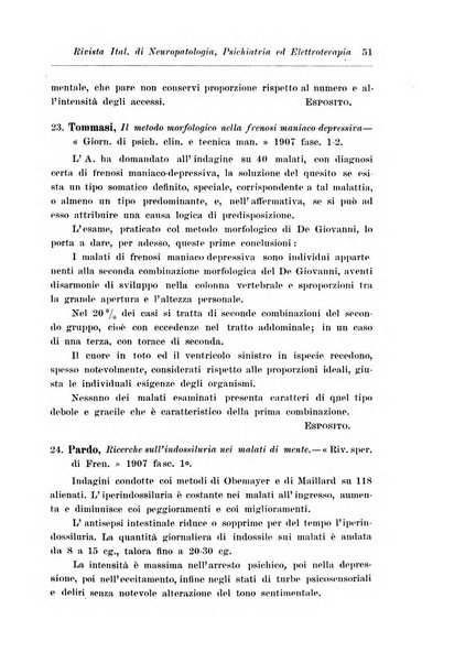 Rivista italiana di neuropatologia, psichiatria ed elettroterapia