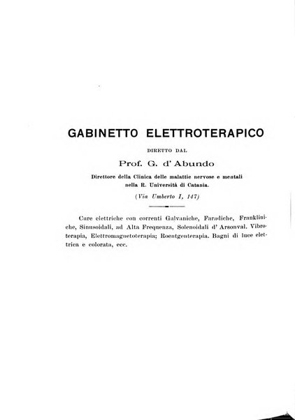 Rivista italiana di neuropatologia, psichiatria ed elettroterapia