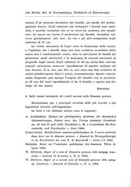 Rivista italiana di neuropatologia, psichiatria ed elettroterapia