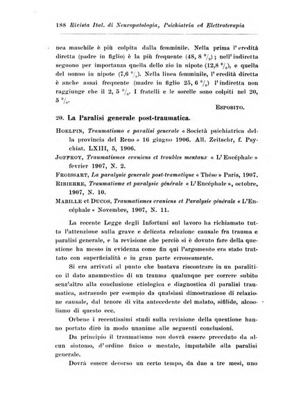 Rivista italiana di neuropatologia, psichiatria ed elettroterapia