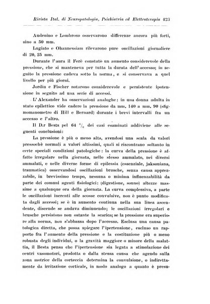 Rivista italiana di neuropatologia, psichiatria ed elettroterapia