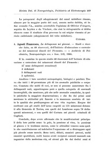 Rivista italiana di neuropatologia, psichiatria ed elettroterapia