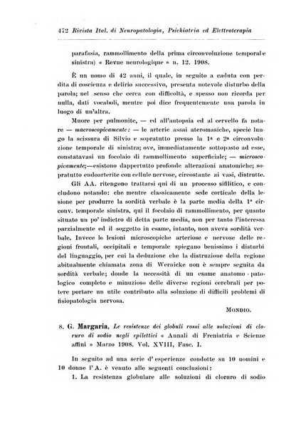 Rivista italiana di neuropatologia, psichiatria ed elettroterapia