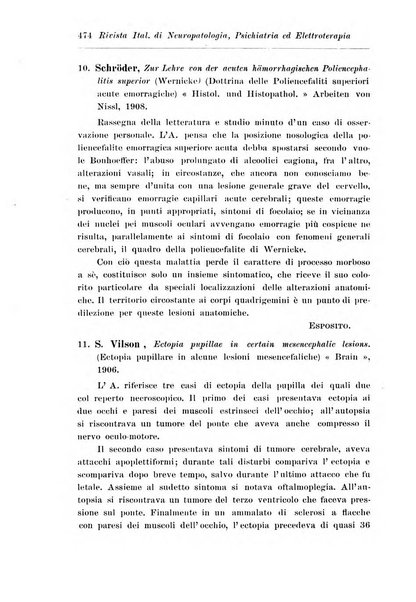 Rivista italiana di neuropatologia, psichiatria ed elettroterapia