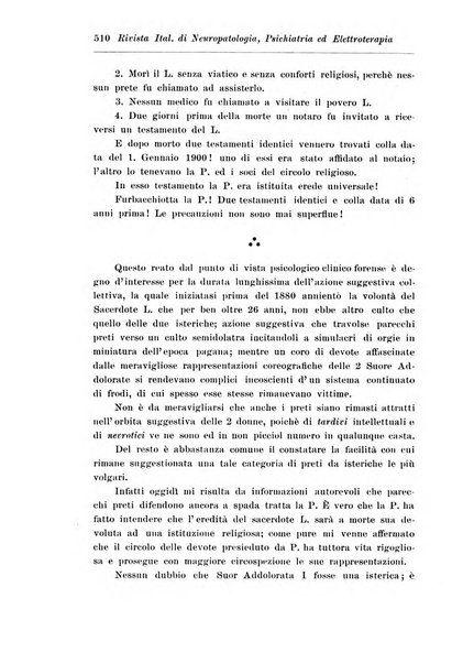 Rivista italiana di neuropatologia, psichiatria ed elettroterapia