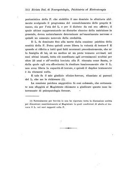 Rivista italiana di neuropatologia, psichiatria ed elettroterapia