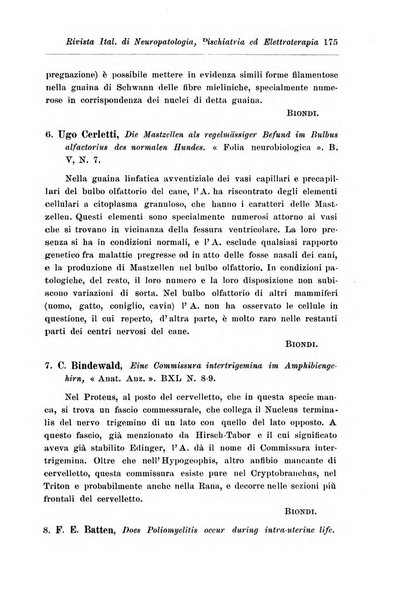 Rivista italiana di neuropatologia, psichiatria ed elettroterapia