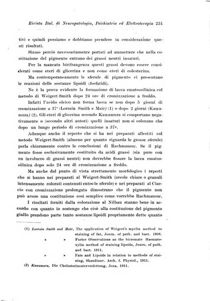 Rivista italiana di neuropatologia, psichiatria ed elettroterapia